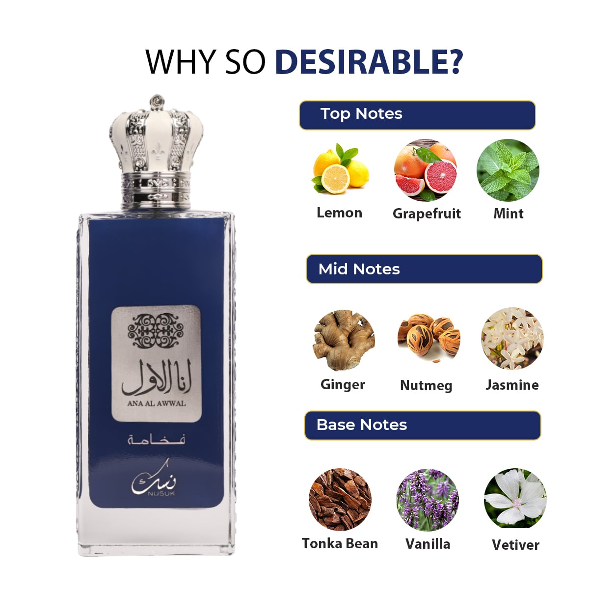 ANA AL AWWAL BLUE Fakhama